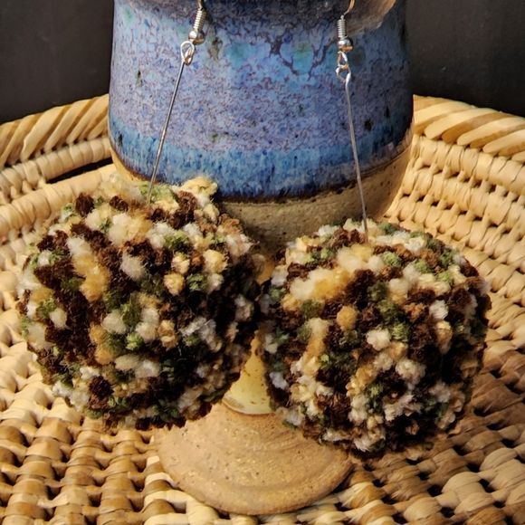 Pom Pom Earrings - Picture 9 of 13